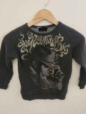 Cotton On Kids Notorious B.I.G. Pullover Sweater Size 5